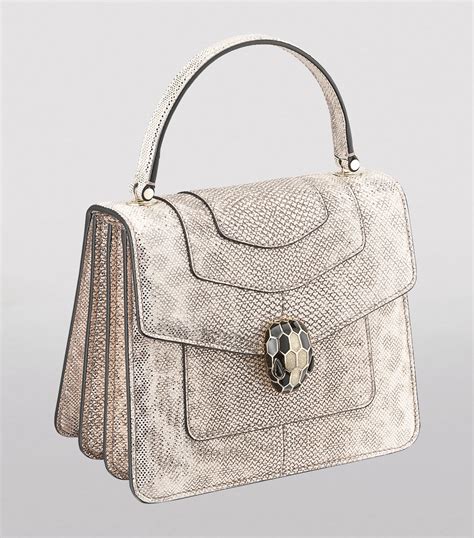 bvlgari snake handle bag|serpenti chain bag.